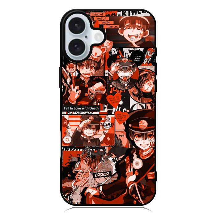 Hanako Kun Anime iPhone 16 Case QC6407