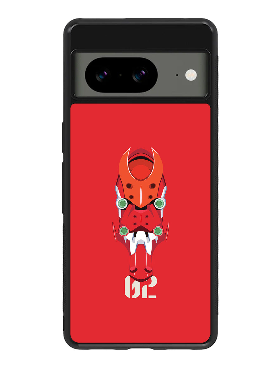 Evangelion EVA 02 Asuka Google Pixel 8A Case QC6354