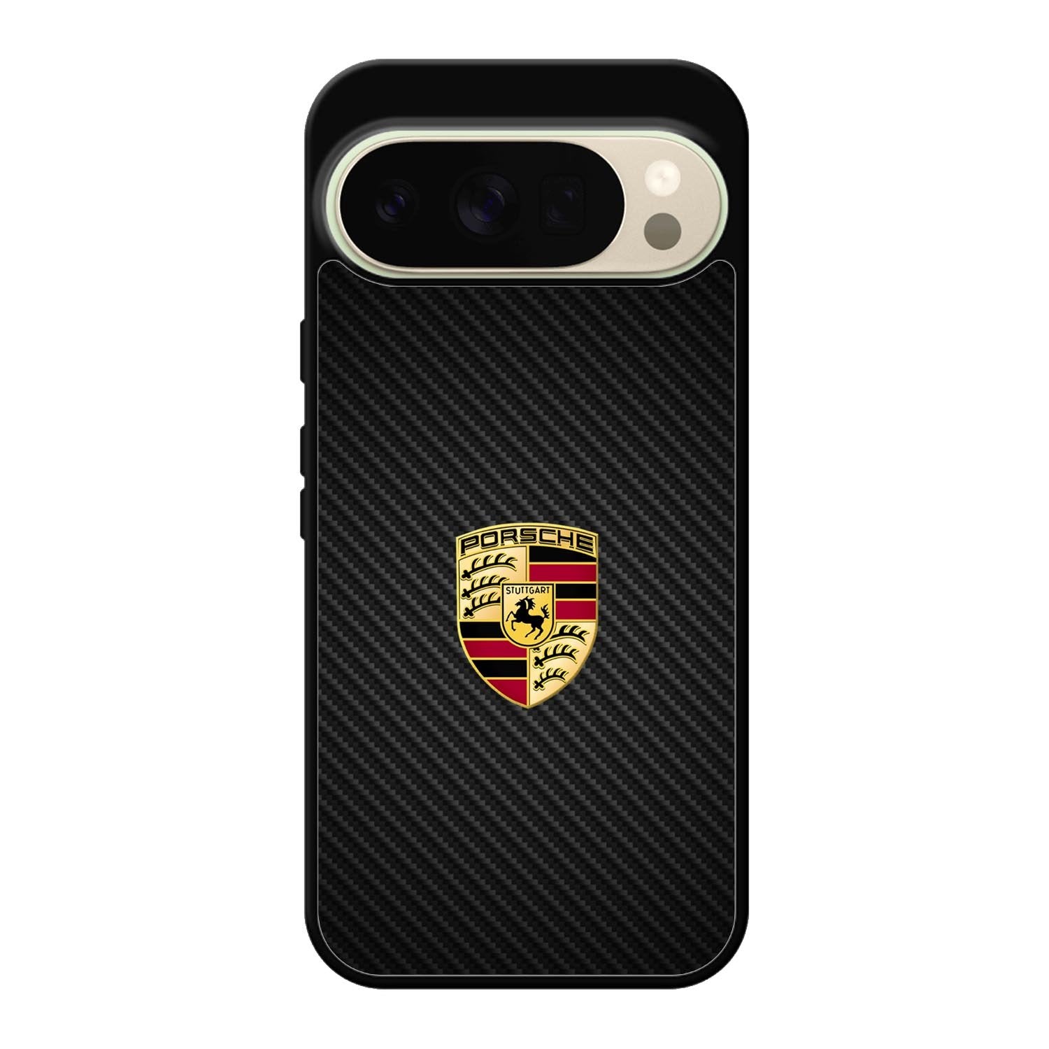 Porsche Logo Carbon Google Pixel 10 Pro Case