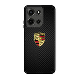 Porsche Logo Carbon Motorola Moto G 5G 2025 Case OV4628