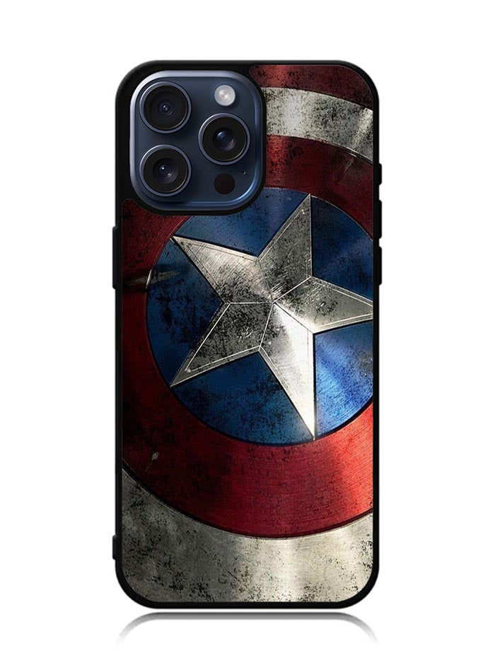 Captain America Shield iPhone 15 Pro Case OV6236