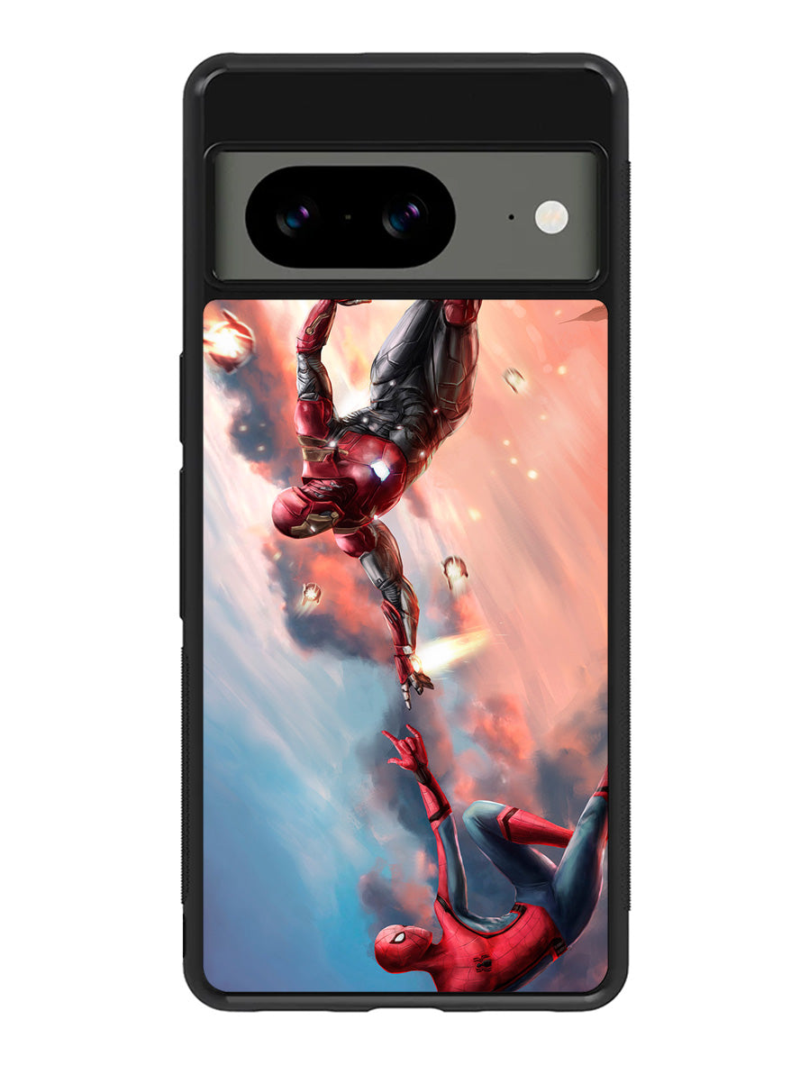 Spiderman Iron Man Google Pixel 8 Case QC6644
