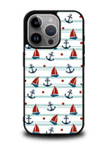 Sailor Pattern iPhone 14 Pro Max Case QC6618