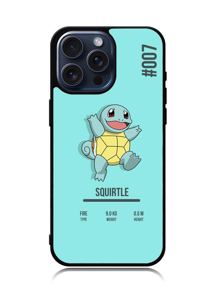 Squirtle Pokemon iPhone 15 Pro Max Case OV6668