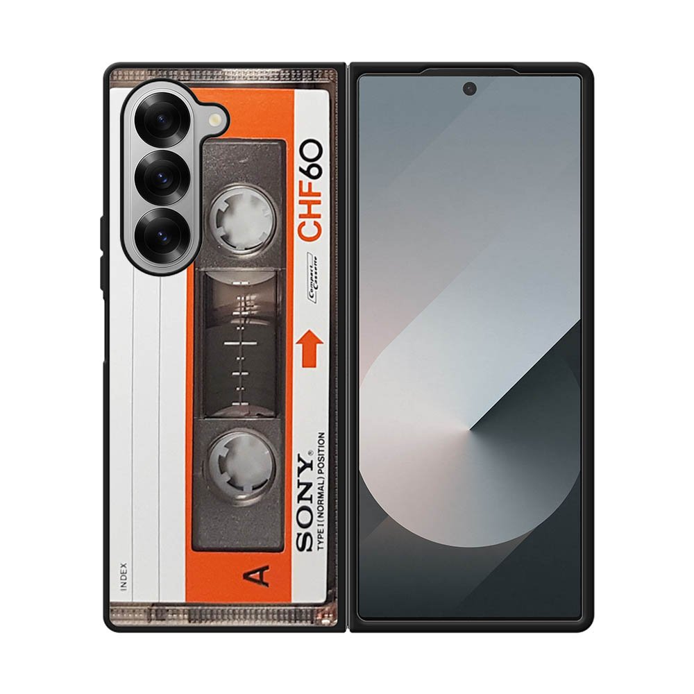 Retro Cassette Kaset Samsung Galaxy Z Fold 7 5G Case OV6605