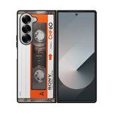 Retro Cassette Kaset Samsung Galaxy Z Fold 7 5G Case OV6605