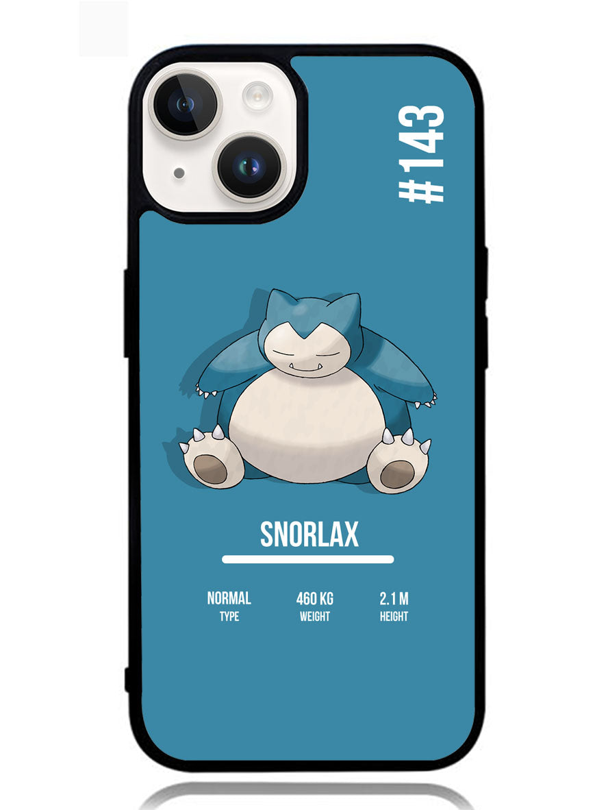 Pokemon Snorlax 2nd iPhone 14 Plus Case