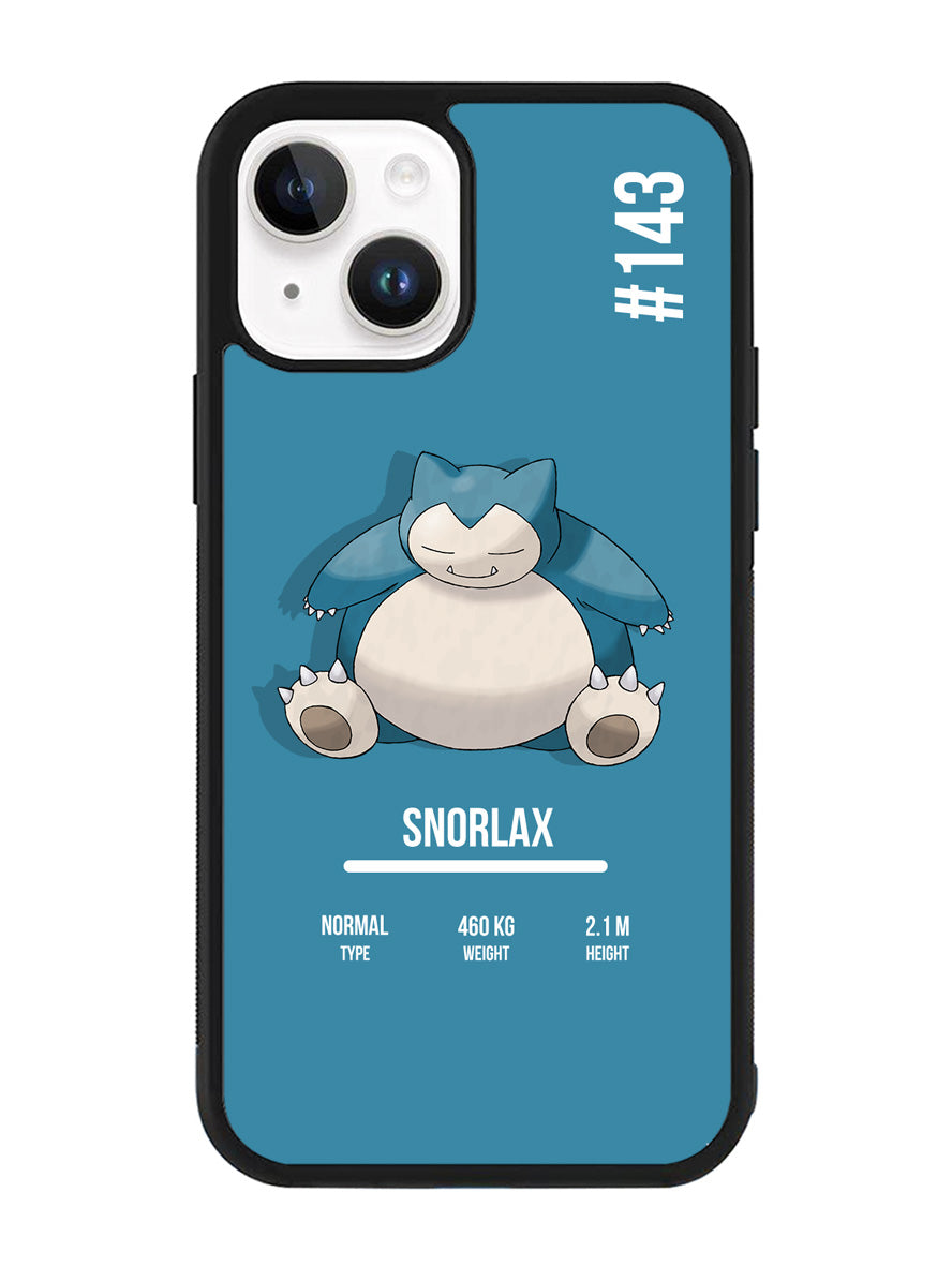 Pokemon Snorlax iPhone 15 Case OV2836