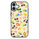 Disney Mickey Minnie iPhone 16 Plus Case QC4712