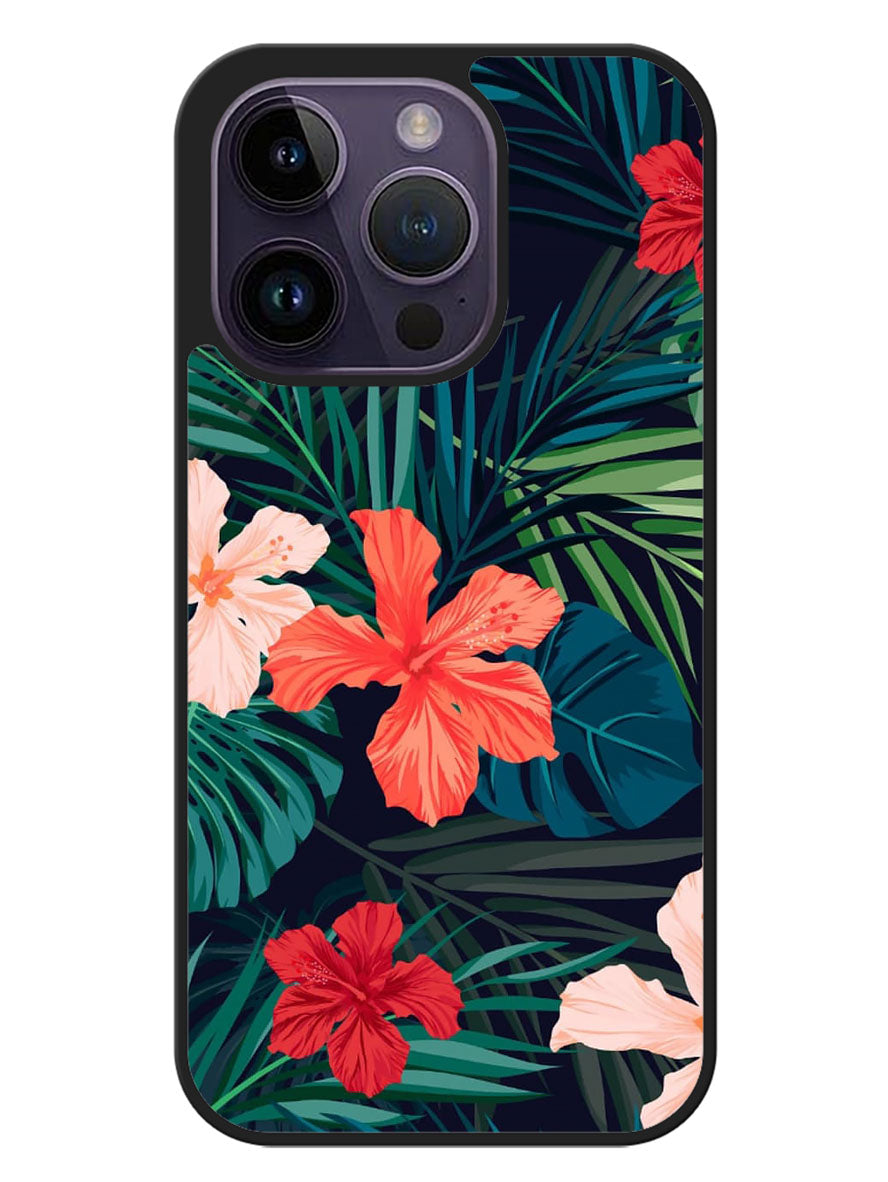 Tropical Floral iPhone 14 Pro Max Case