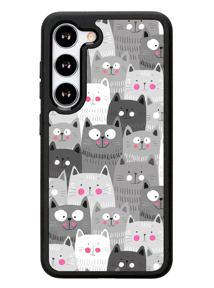 Cat Pattern Samsung Galaxy S23 Plus 5G / Samsung Galaxy S23+ 5G Case