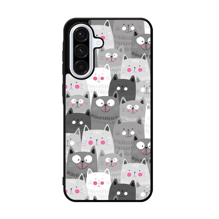 Cat Pattern Samsung Galaxy A36 Case OV7307