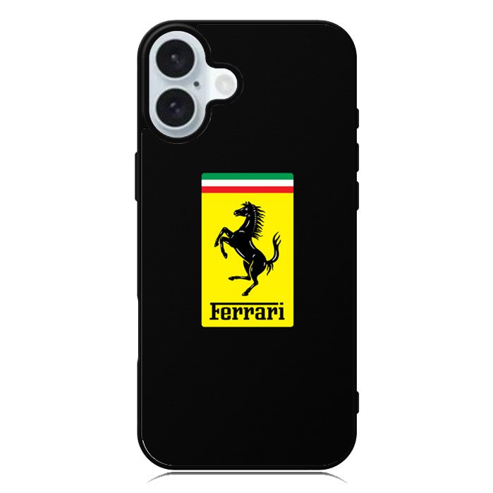 Ferrari Emblem iPhone 16 Case QC6745