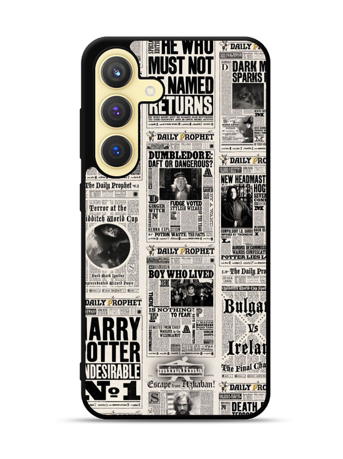 Harry Potter Daily Prophet Samsung Galaxy S23 FE 5G Case QC5157