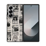 Harry Potter Daily Prophet Samsung Galaxy Z Fold 7 5G Case QC5157