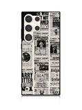 Harry Potter Daily Prophet Samsung Galaxy S25 Ultra 5G Case QC5157