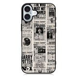 Harry Potter Daily Prophet iPhone 16 Case QC5157