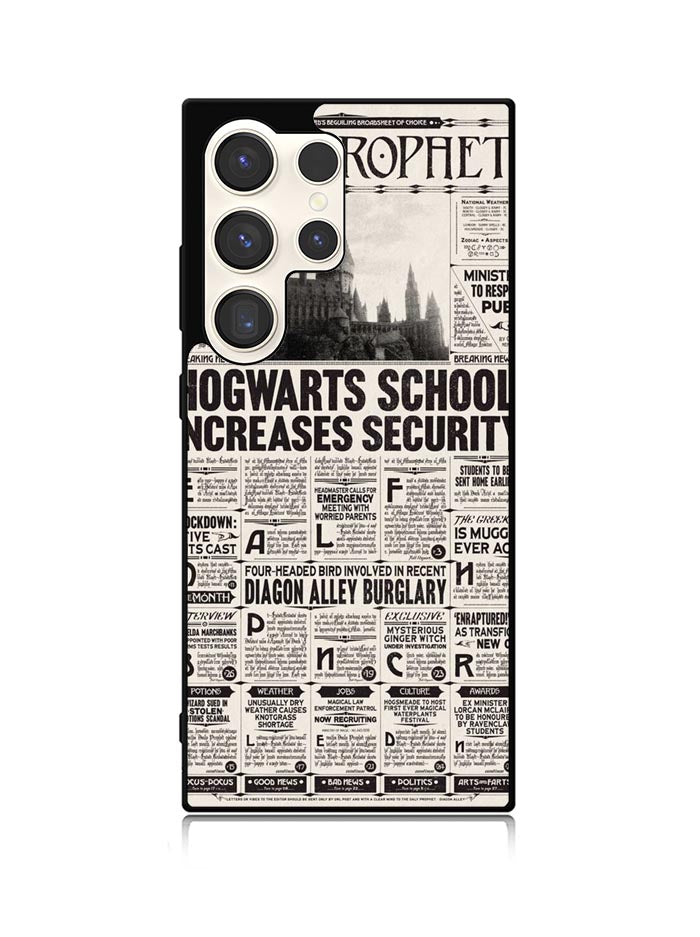 Harry Potter Daily Prophet Samsung Galaxy S23 Ultra 5G Case QC6787