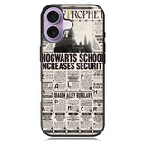 Harry Potter Daily Prophet iPhone 17 Case OV6787