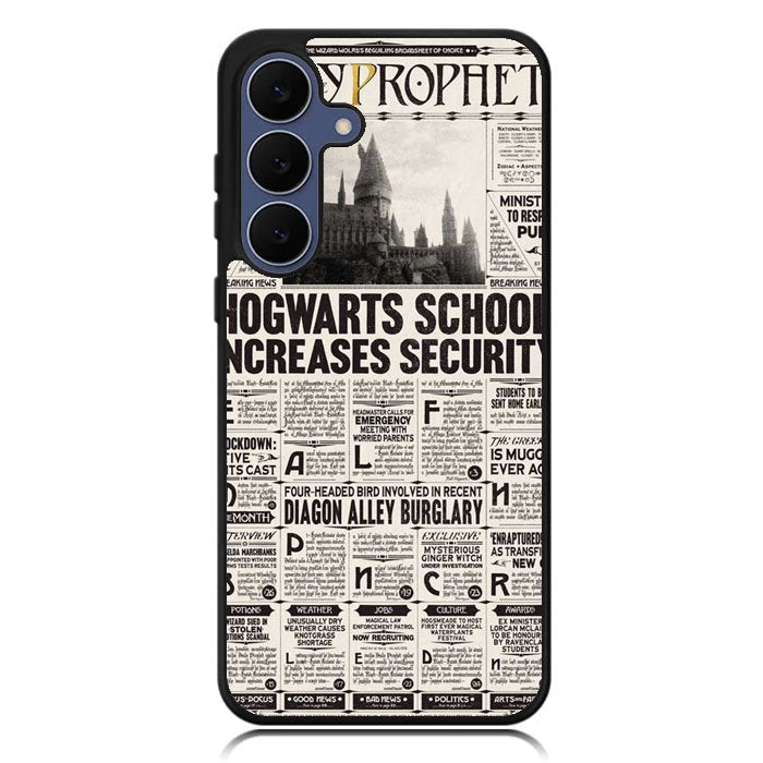 Harry Potter Daily Prophet Samsung Galaxy S25 FE Case OV6787