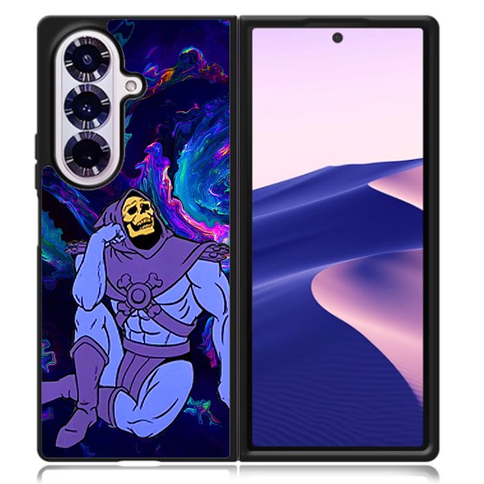Skeletor Skull Samsung Galaxy Z Fold 7 Case OV6800