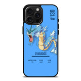 Pokemon Gyarados iPhone 16 Pro Max Case OV6803