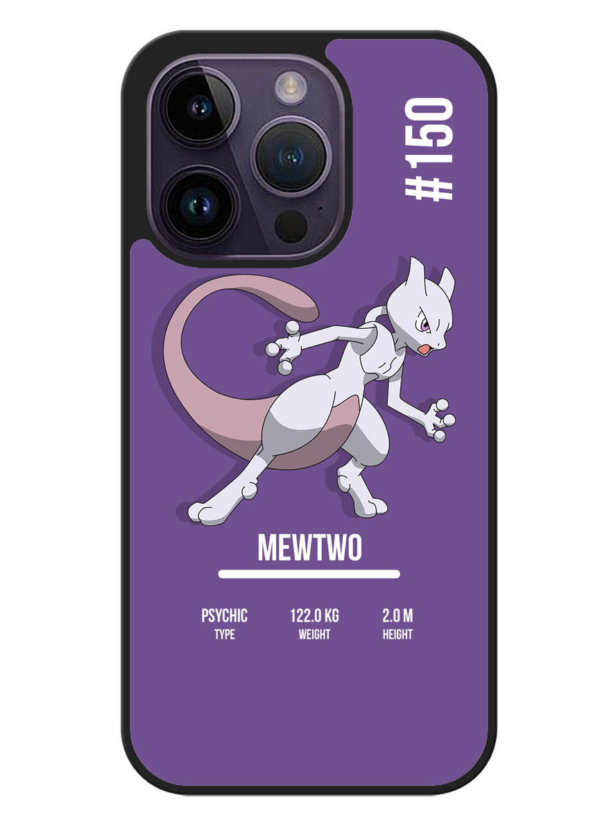 Pokemon Mewtwo iPhone 14 Pro Case