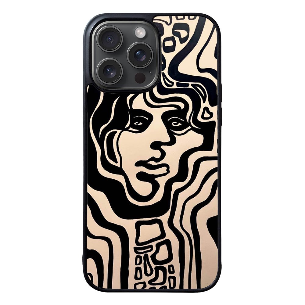 Abstract Art Face YDH0100 iPhone 15 Pro Max Case