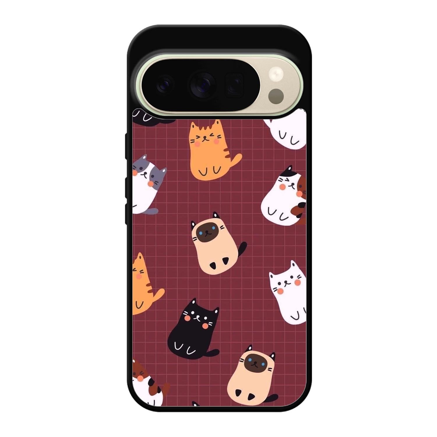 Cat Cute Pattern YDH0126 Google Pixel 10 Pro Case
