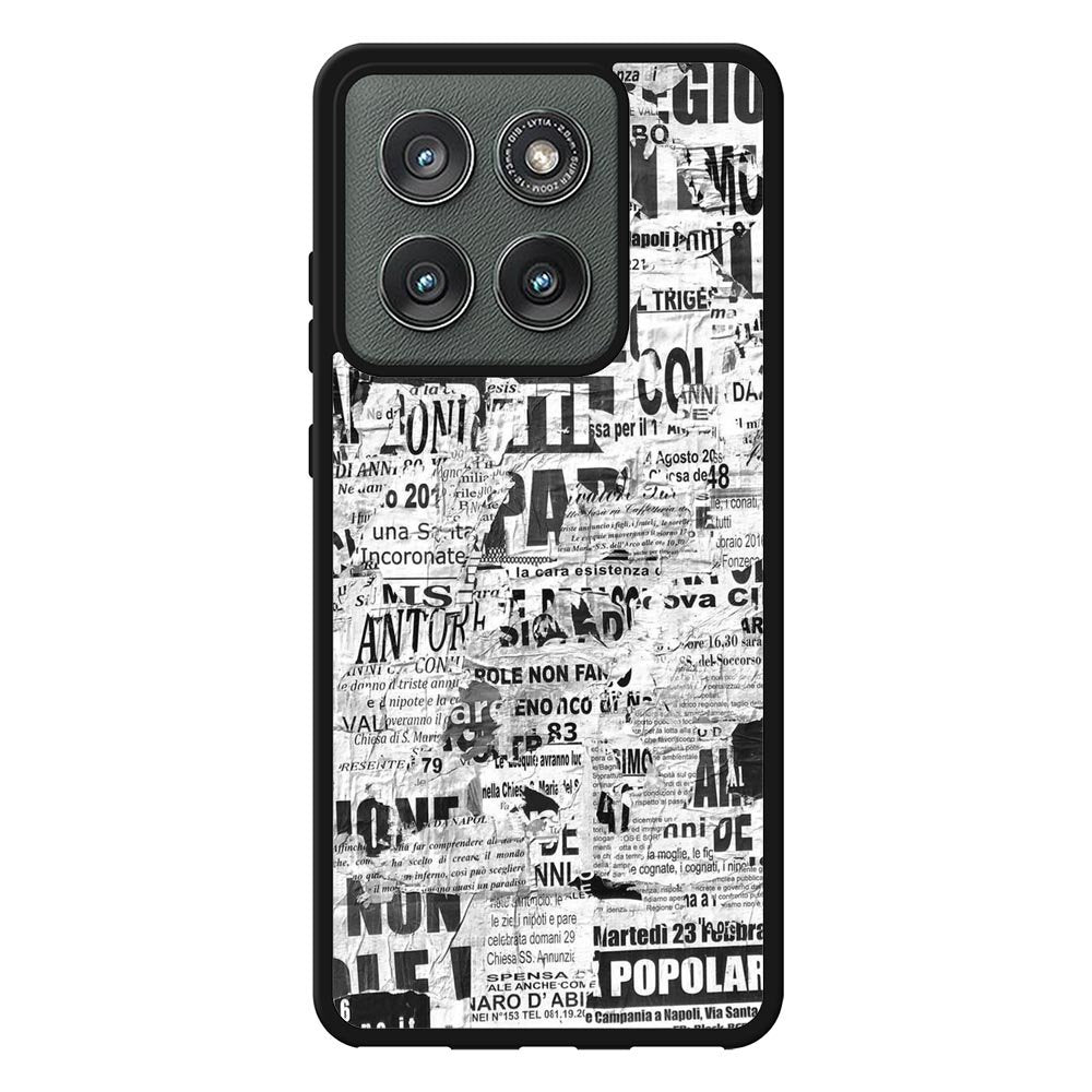 Newspaper Art YDH0161 Motorola Moto Edge 2025 Case