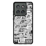 Newspaper Art YDH0161 Motorola Moto Edge 2025 Case
