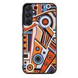 Abstract Art Orange YDH0163 Samsung Galaxy A15 A25 A35 A55 5G Case