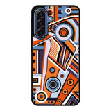 Abstract Art Orange Samsung Galaxy A17 Case OV99027