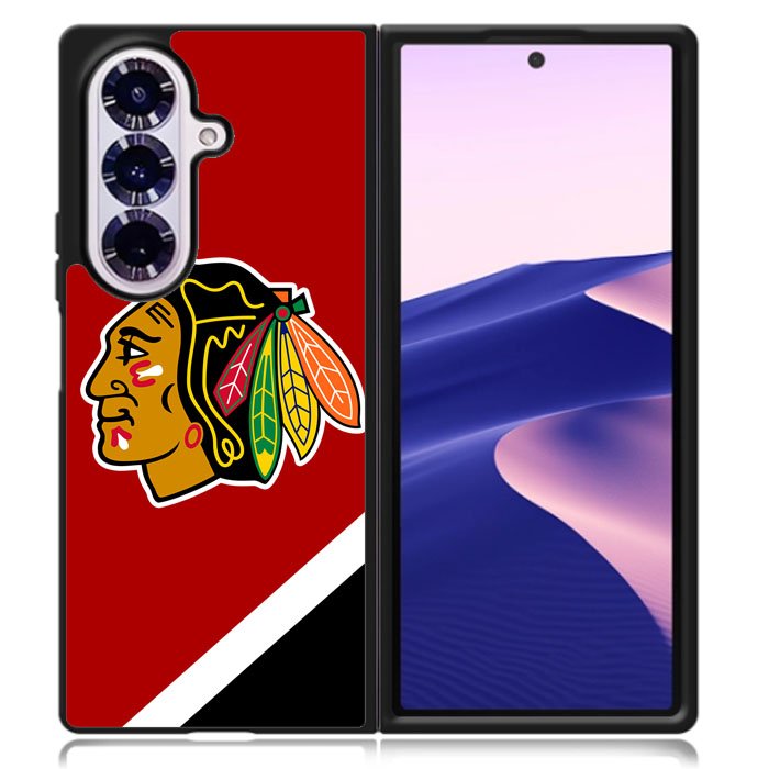 Chicago Blackhawks Samsung Galaxy Z Fold 7 Case OV1941