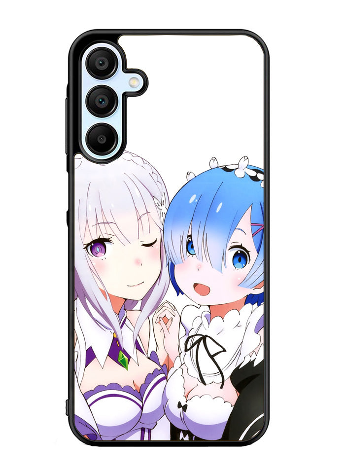 Emilia Rem Re Zero Anime Samsung Galaxy A35 5G Case OV8357