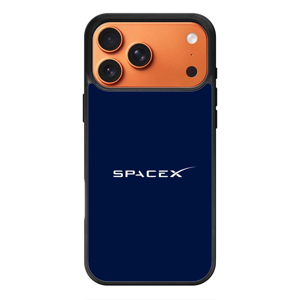 Space X Logo iPhone 17 Pro Max Case QC7869