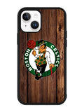Boston Celtics Wood iPhone 15 Plus Case OV8513