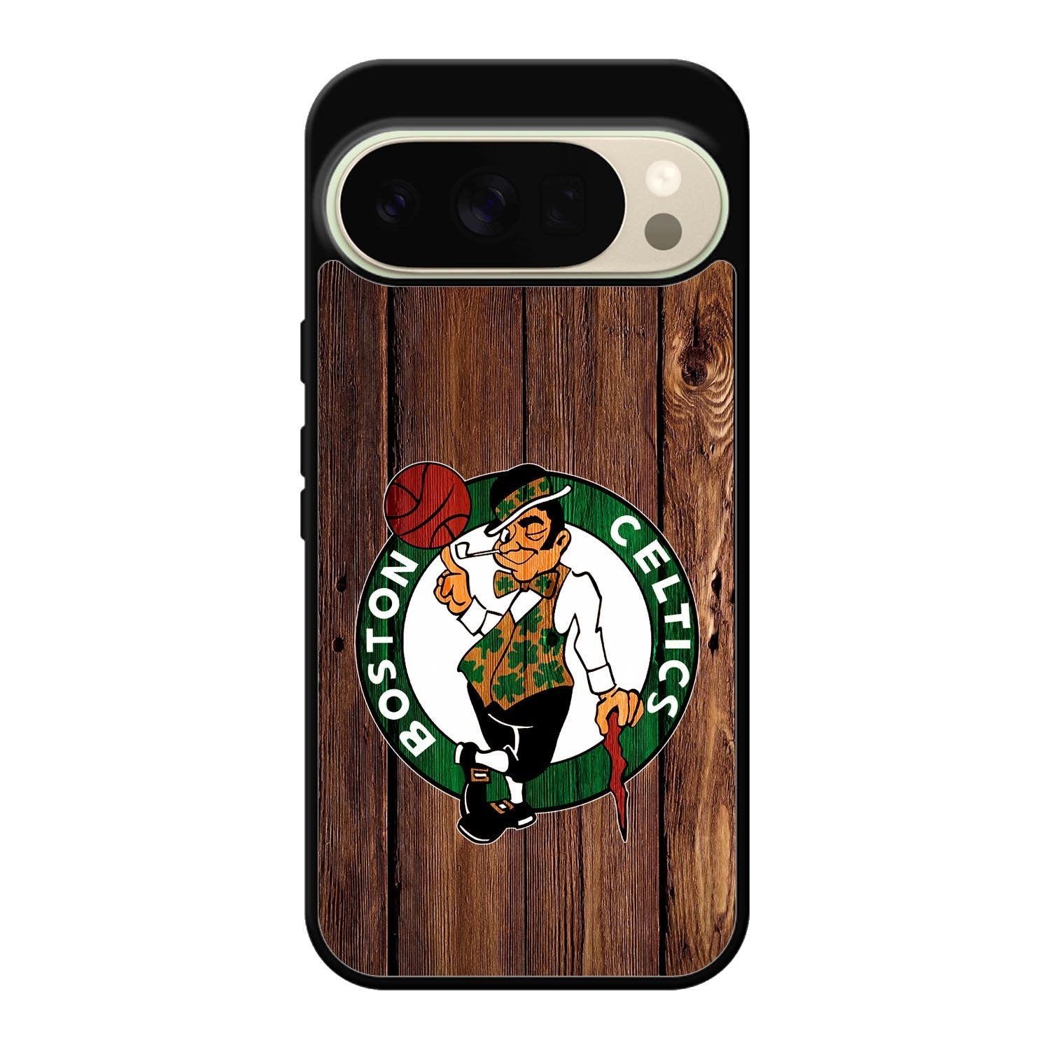 Boston Celtics Wood Google Pixel 10 Pro Case QC8513