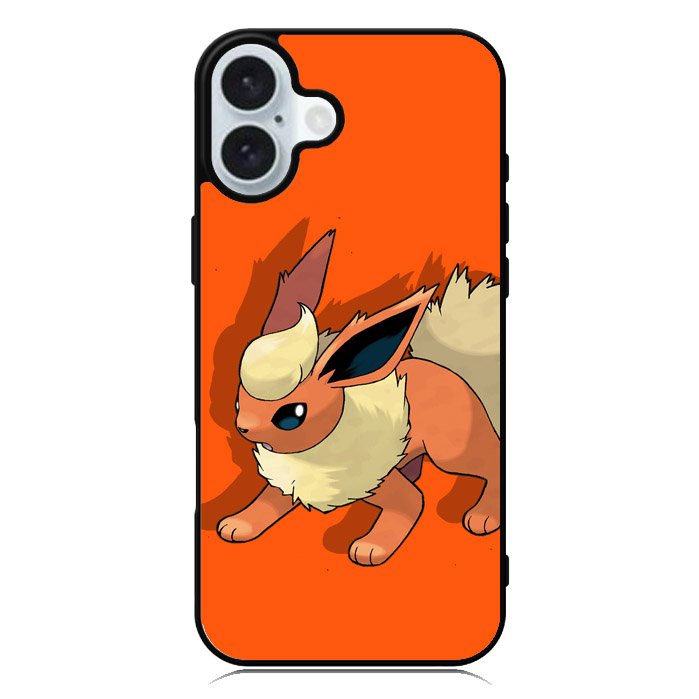 Pokemon Flareon iPhone 16 Plus Case QC7974