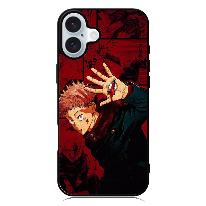 Yuji Jujutsu Kaisen iPhone 16 Plus Case