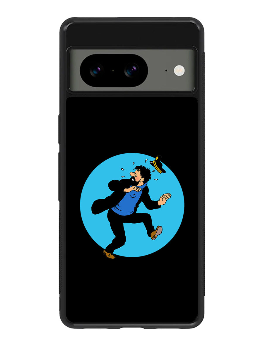 Captain Haddock Tintin Google Pixel 8 Case QC8503