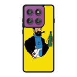 Captain Haddock Tintin Motorola Moto Edge 60 Pro Case QC8504