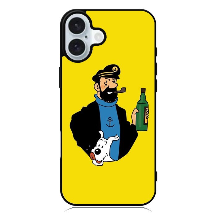 Captain Haddock Tintin iPhone 16 Plus Case QC8504