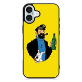 Captain Haddock Tintin iPhone 16 Plus Case QC8504