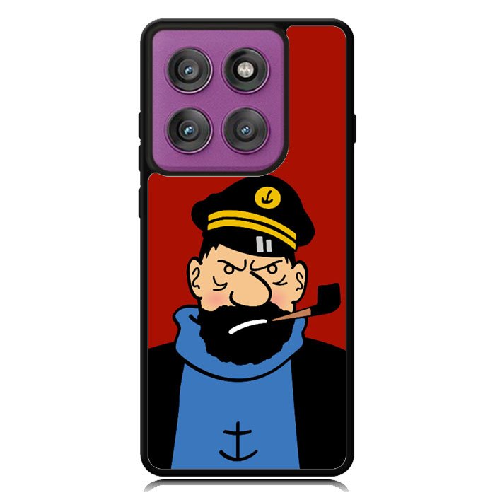 Captain Haddock Tintin Motorola Moto Edge 2025 | Moto Edge 60 Fusion | Moto Edge 60 Pro Case OV8505