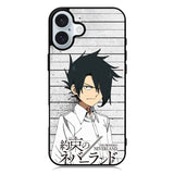 Ray The Promised Neverland iPhone 16 Plus Case QC7937