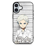 Norman The Promised Neverland iPhone 16 Plus Case QC8045