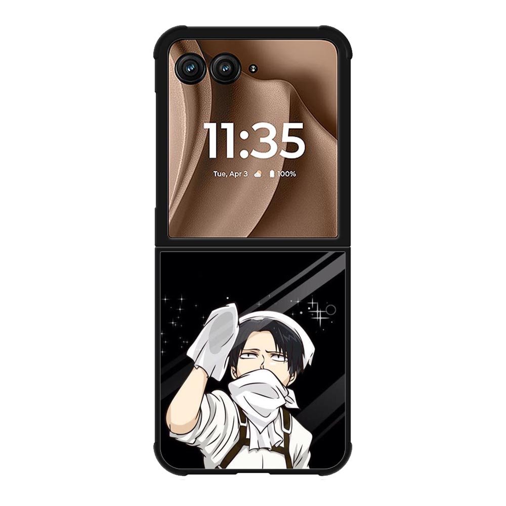 Levi Ackerman Attack on Titan Motorola Moto RAZR Plus 2025 Case OV8159