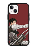 Levi Ackerman Attack on Titan iPhone 14 Plus Case QC8160