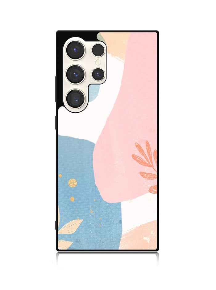 Pastel Floral Art Samsung Galaxy S25 Ultra 5G Case QC7990